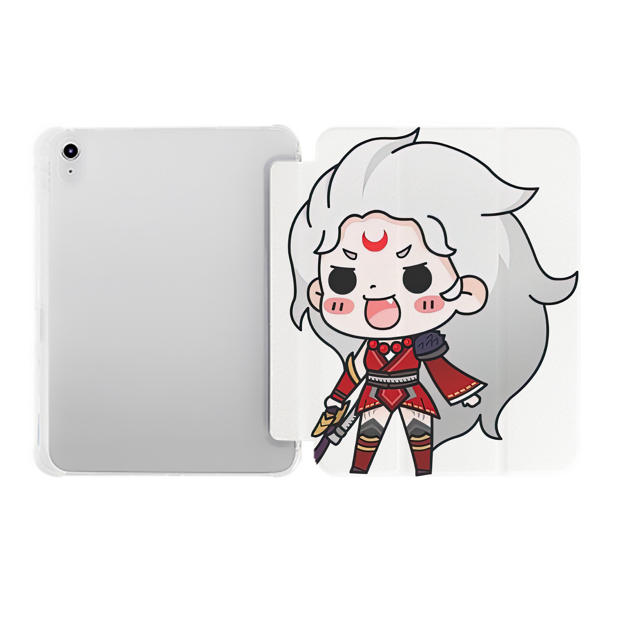 （画像用） リーグ・オブ・レジェンド League of Legends LOL IPad ケース ペン収納付き 三つ折りスタンド PUレザー×シリコン 対応機種9.5/10.5/10.9インチ